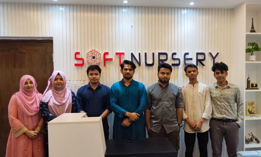 AI & Software Professionals Team Photo SoftNursery